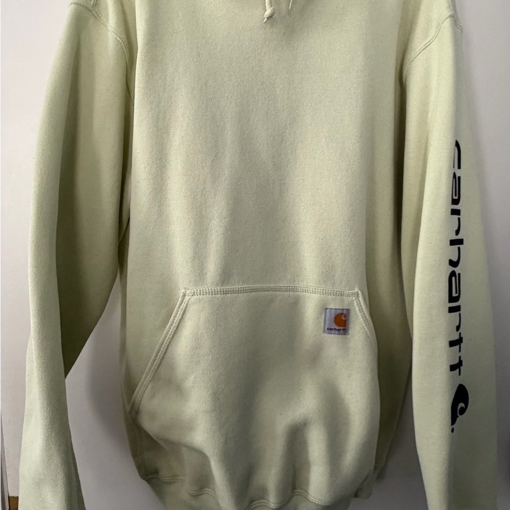 CARHARTT HOODIE - LIMITED EDITION LIME GREEN PULLOVER - SIZE: X LARGE